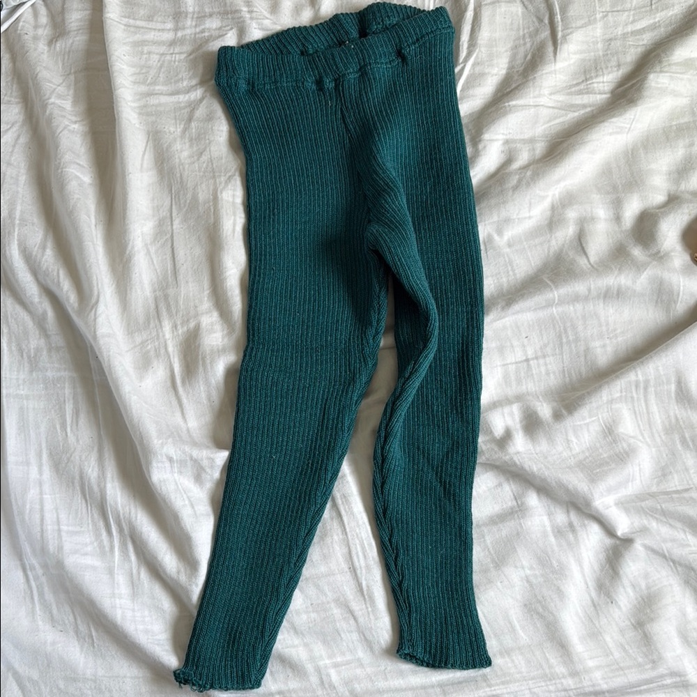 Disana Wool Ribbed Leggings